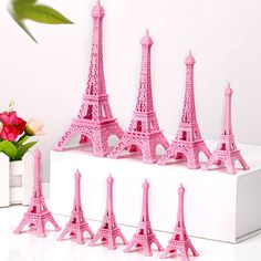 PRICES MAY VARY. What You Receive: the package includes 9 pieces of Eiffel Tower decors in 5 sizes, and the enough quantity can meet your home and party decoration needs or you can share with your friends and family members Various Sizes: the French decorations room decors come in 5 different sizes, including 18 cm/ 7.1 inches, 15 cm/ 5.9 inches, 13 cm/ 5 inches, 10 cm/ 3.9 inches, and 8 cm/ 3.2 inches in height to provide you a wide choice for meeting your needs Sturdy and Reliable: the mini Ei Eiffel Tower Party Decorations, Paris Theme Party Decorations, Eiffel Tower Party, Eiffel Tower Decor, Paris Party Decorations, Eiffel Tower Decorations, Tower Models, Paris Birthday Parties, Statue Decor