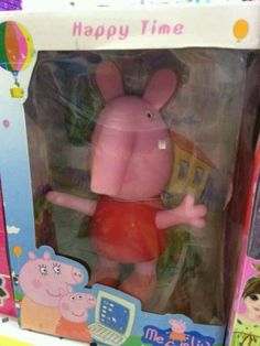 the peppa pig toy is in its box on display for sale at toys r us