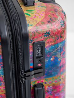 We’ve always wanted to make a Natural Life suitcase! Not only is it more fun for your suitcase to feel like a fashion accessory, but it’s also incredibly well-functioning and stands out in the sea of solid-colored suitcases at the airport! Our lightweight printed carry-on has high quality spinner wheels that make it soooo easy to roll… and we love how much space there is inside! The suitcase features a TSA lock, 3-stage handle, zipper expansion, compression straps and a large zip compartment and Large Tapestries, Ponte Vedra Beach, Travel Wear, Carry On Suitcase, Plastic Design, Happy Travels, Natural Life, Pay Phone, Luggage Tags