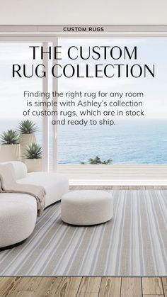 the custom rug collection is available for purchase