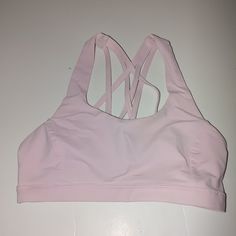 Lululemon Woman's Pull-On Stretched Multi Straps Athletic Bra Pink Color. Size M. Country Manufactured Unknown. New Without Tag, In Excellent Condition. Good For Any Sport Activity In Any Seasons. Fast Shipment. Chest 24 Nylon Blend Athletic Bra, Lululemon Bras, Lululemon Sports Bra, Pink Sports, Pink Sports Bra, Pink Bra, Lululemon Women, Women's Intimates, Pink Color