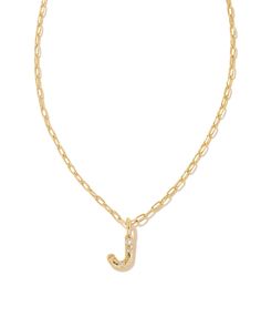 Personalize your everyday look with the Crystal Letter J Gold Short Pendant Necklace in White Crystal. Whether you’re rocking your initial or a loved one’s, this sentimental layer is one you’ll keep coming back to again and again. Metal - 14k Gold Over Brass Material - White CZ Closure - Lobster clasp Size - 16" chain w/ 3" extender, 0.62"L X 0.35"W pendant Short Pendant Necklace, Gold Letter Necklace, Gold Shorts, Letter Pendant Necklace, Letter J, Pink Paisley, Platform Sandals Heels, Again And Again, Letter Pendants