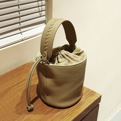 Free U.S. shipping. Style: Commuting , color:Green, suite for season：Spring, Summer, Autumn, Winter ，School, Work, Material Genuine Leather, Yellow-Green Leather Top Handle Bucket Bag Drawstring Handbags Leather Bucket Bag In Beige For Spring, Khaki Bucket Bag For Everyday Use, Spring Leather Beige Bucket Bag, Spring Beige Leather Bucket Bag, Khaki Bucket Bag For Daily Use, Summer Beige Bucket Bag For Errands, Chic Khaki Bucket Bag For Daily Use, Beige Bucket Bag With Mobile Phone Pocket For Errands, Cream Bucket Bag For Errands