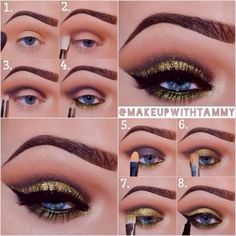 Prom Makeup Tutorial, Cut Crease Tutorial, Cut Crease Eye, Brown Mascara, Smokey Eye For Brown Eyes, Press Play, Makeup Looks For Brown Eyes, Natural Lip, Lip Glosses