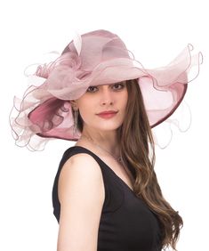 PRICES MAY VARY. Material: High quality import organza, 100% polyester. Encryption yarn which is much better than General yarn. This fabulous wide brim hat has a brim that is 4 inchs all the way around,Fit for head circumference 21.26 inch~22.83 inch. Double layer design: organza and gauze, Top-level gauze, Organza. 100% Polyester. Overly light and elegant, sweatband drawstring adjuster inside. Fresh adding in the summer and warming keeping in the Late Autumn. Elegance and royalty added to you f Twenties Party, Kentucky Derby Fascinator, Bridal Tea Party, Derby Fascinator, Gauze Top, Tea Party Wedding, Late Autumn, Bridal Tea, Wedding Hat