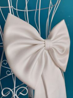 Mini Size Detachable Satin Bow Removable Satin Bow Wedding - Etsy Affordable Satin Wedding Bow, Flower Girl Bow, Wedding Dress Bow, Paper Folding Art, Bow Wedding, Bridal Sash Belt, Bow Wedding Dress, Dress Bow, Wedding Sash Belt