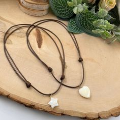 Excited to share this item from my #etsy shop: Adjustable cord necklace, mother of pearl choker, Waxed Cord Pearl Choker, string necklace, wax cord necklace, heart choker, star choker Wax String Necklace, Wax Cord Necklace, Leather Cord Jewelry, Wax Cord Bracelet, Nice Family, Star Choker, Braided Bracelet Diy, String Necklace, Rose Beige