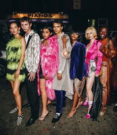 We Partied In the Best Going-Out Clothes of the Season | GQ Tyrell Hampton, Studio 54 Party Outfits, Studio 54 Fashion, Studio 54 Party, Givenchy Shirt, Party Outfit Men, Gq Fashion, Out Outfits