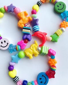 🌈X1 funky and completely unique elasticated bracelet, no two are the same! Each will feature a bright animal bead and a smiley face but other than that it’s a surprise 🤫 one thing is for sure they are all equally fun!!👀 if you have your eyes on a particular one feel free to request via a message and il let you know if it’s available. Handmade by me and ready to post 📮Please see my other items 💜~N Fun Plastic Jewelry For Friendship, Playful Multicolor Friendship Bracelets For Birthday, Playful Multicolor Letter Beads Friendship Bracelets, Playful Yellow Friendship Bracelets With Letter Beads, Playful Jewelry With Letter Beads, Playful Colorful Beads Stretch Bracelet For Summer, Playful Beaded Stretch Bracelet For Summer, Playful Plastic Jewelry With Letter Beads, Playful Stretch Bracelet With Colorful Beads For Summer