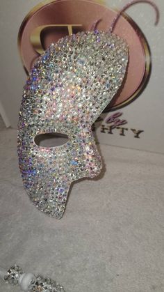 Swarovski crystal products are used. Can be worn or used for display piece Bling Skeleton Mask, Bedazzled Face Mask, Carnival Rhinestone Eye Mask, Mask Rhinestone, Crystal Products, Rhinestone Face Mask, Half Mask, Sorority Sisters, Shoes Photo