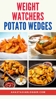 the cover of weight watchers'potato wedges by anastaa blogger