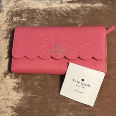 This Item Is New With Tags. It Includes A Magnetic Removable Phone Case For An Iphone 7. Tags And Care Card Are Included Kate Spade Bags With Card Slots For Gift, Trendy Kate Spade Wallets For Travel, Trendy Kate Spade Travel Wallets, Kate Spade Phone Case, Phone Case Pink, Pink Things, Pink Phone Cases, Care Card, Change Purse