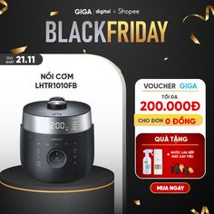 an advertisement for a black friday sale with gold confetti around it and the words, noi com littritofob