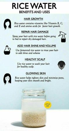 Hair Remedies For Damaged Hair, Remedies For Damaged Hair, Benefits Of Rice Water, Rice Water For Hair Growth, Rice Water Benefits, Rice Water For Hair, Benefits Of Rice, Rice Water