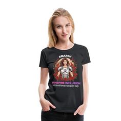 Get the perfect Women's Day tee: Bold, stylish, and empowering. Stand out and celebrate womanhood in every thread!" Halloween Illustration, Kelly Green, Tee Design, Karate, Custom Clothes, Halloween Costume