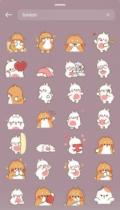 the sticker sheet shows different types of cats