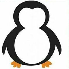 an image of a penguin with the number 8 on it