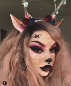 Extreme Make-up, Halloweenský Makeup, Holloween Makeup, Drag Make-up, Cute Halloween Makeup, Christmas Makeup Look, Halloween Makeup Pretty, Cool Halloween Makeup, Halloween Eye Makeup