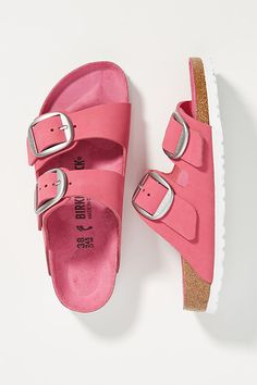 Berken Stocks Shoes Pink, Pink Clay Birkenstock, American Wardrobe, Laidback Aesthetic, Chef Design, Birkenstock Arizona Big Buckle, Winter Shoes Boots, Arizona Big Buckle, Shoes And Sandals