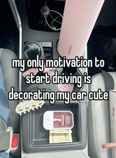 #driving #car #cardesign #cardecor #driverslicense #drove #teengirl #teengirls #real #pinterest #aesthetic #lanadelreyaesthetic #girly #coquette Used Car Aesthetic, Getting License Aesthetic, In The Car Aesthetic, First Cars For Teenagers, Teen Cars, Gabriela Core, First Car Aesthetic, Driving Motivation, Get My License