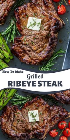 how to make grilled ribeye steak