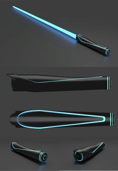 an image of some kind of futuristic object that looks like it has been made with neon lights