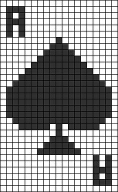 a cross stitch pattern with the shape of a skull on it's face in black and white