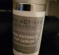 Advanced Restoration High Potency EGF Serum | Skin Actives Skin Actives, Egf Serum, Epidermal Growth Factor, Growth Factor, Skin Serum, Aging Skin, Serum, Rice, Skin