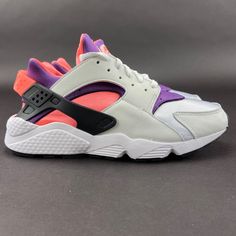 Nike Men's Air Huarache White Purple Bright Mango Running Shoes Dd1068-101 Size 10 ~ Women's Size 11.5 New Without Box. Other Sizes Colors And Styles Available. Follow Us! We List Lots Of New Shoes And Athletic Wear Daily! Urban White Running Shoes With Vibram Sole, Sporty White Lace-up Huaraches, Nike White Running Shoes With Vibram Sole, White Sports Huaraches With Round Toe, White Sport Huaraches With Round Toe, Sporty White Huaraches With Round Toe, White Sporty Huaraches With Round Toe, White Huaraches For Sports With Round Toe, White Lace-up Sporty Huaraches