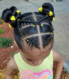 Kiddie Hairstyles, Baby Hairstyle, Band Hairstyles, Rubber Band Hairstyles, Easy Little Girl Hairstyles