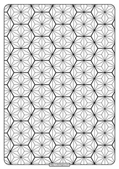 a black and white geometric pattern