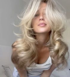 Scandinavian Hair, Blonde Hair Inspiration, Blonde Hair Looks, Long Blonde Hair, Hair Envy, Hair Day