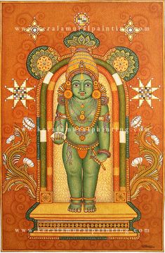 Indian Mural, Deities Art, Tanjore Art, Tanjore Paintings, Indian Arts