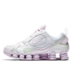 Womens Nike Shox TL Nova White Barely Grape WMNS Marathon Running Shoes/Sneakers Nike Shox For Women, Nike Shox Tl, Dr Shoes, Limited Edition Sneakers, Marathon Running Shoes, Nike Shox, Aesthetic Shoes, Sports Sneakers, Womens Nike