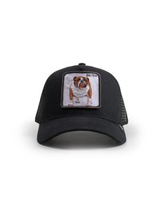 GOORIN BROS THE BUTCH HAT - BLACK GOORIN BROS Trucker Hat With Short Brim, Trucker Snapback Hat With Short Brim For Streetwear, Adjustable Black Trucker Hat, Black Curved Bill Hat For Summer, Black 5-panel Summer Hat, Adjustable Trucker Hat With Short Brim, Black 5-panel Baseball Cap, Black One Size Fits Most 5-panel Baseball Cap, Black Trucker Hat For Baseball Season