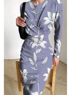 Item ID: TC5898Style:ElegantMaterial:SatinSleeve Style: Long SleeveLength:Maxi DressPattern Type:PrintDecoration:PleatedFit Type:RegularOccasion:DailyPackage included:1 * DressNoteDue to the difference between different monitors, the picture may not reflect the actual color of the item. ShippingReceiving time = Processing time + Shipping timeReturn PolicyOur GuaranteeReturn or exchange within 15 days from the delivered date.Request:1. Items received within 15 days from the delivered date.2. Item Formal Long Sleeve Printed Dress, Formal Printed Long Sleeve Dresses, Long Sleeve Printed Formal Dresses, Elegant Sheath Printed Dresses, Elegant Printed Sheath Dress, Elegant Printed Dresses For Work, Midi Dress Pattern, As Pictures, Maxi Dress Pattern