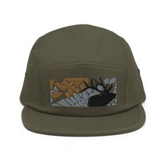 Five panel cap with Krytek graphic camo pattern embroidied. Bugling Elk design for a your great hunter in the family. 5 panel cap with a forest and mountain design for camping gifts. Hiking hat for the nature lover and backwoods man or women. Camo baseball cap for the hip outdoor musician. Hot gifts for any special occasions. This camper style cap has a low profile and nylon strap clip closure. Comfortable and classic! * 100% cotton * Soft-structured  * Five panel  * Low profile * Metal eyelets Bugling Elk, Hiking Hats, Mountain Hat, Five Panel Cap, Hiking Hat, Camo Patterns, Five Panel, Hiking Gifts, Fisherman Gifts