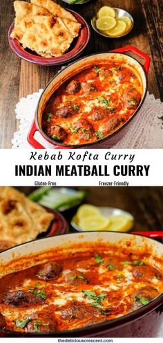 Kofta curry is a delicious dish of succulent grilled or broiled beef meatballs in a rich, creamy and spicy sauce. It is full of fragrant Indian spices and makes a great weeknight dinner. This easy low carb meatball curry recipe is also freezer friendly. Make it with ground lamb or gluten free. #Indianfood #kofta #curry #beef Indian Meatballs, Meatball Curry, Curry Beef, Curry Meatballs, Kofta Curry, Low Carb Meatballs, Beef Meatballs, Low Carb Appetizers, Keto Friendly Desserts