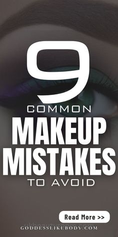 Avoid these 9 common makeup mistakes at all costs to achieve flawless and beautiful makeup looks. Learn how to correct and prevent these errors for a stunning makeup application. Clumpy Mascara, Blush Placement, Beautiful Makeup Looks, Common Makeup Mistakes, Setting Makeup, Fix Makeup, Hacks Makeup, Beauty Mistakes, Makeup Fails