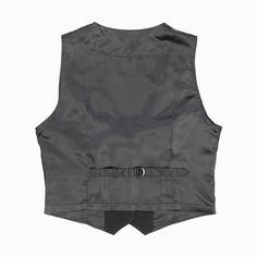 Ever want to wear a jacket, but not commit to sleeves? Enter the Service Vest. These high quality vests add a polished look to any service industry employee, whether you're serving up sushi omakase or mixing a Corpse Reviver No. 2 behind the bar. They feature a tailored fit with built-in stretch, adjustable satin back, functional pockets, and a button front. Features: Single Breasted Front, Button Closure, Twin Front Pockets, Adjustable Cinch Back, Stretch Self for Comfort & Mobility Material: S Functional Sleeveless Workwear Vest, Functional Sleeveless Vest For Workwear, Classic Black Slim Fit Vest, Classic Black Vest For Business, Fitted Vest Outerwear For Functional Style, Winter Workwear Slim Fit Vest, Black Workwear Vest With Pockets, Formal Black Vest With Pockets, Formal Black Top With Pockets