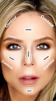 Beginners: How To Contour Like A Pro In 5 Easy Steps Face Contouring Makeup Tutorial, Face Contouring Makeup, Permanente Make-up, How To Contour, Contour Makeup Tutorial, Makeup Tips For Older Women, Color Formulas, Makeup Artist Tips, Face Makeup Tips