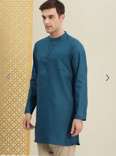 Green Handloom Long Sleeve Kurta, Green Long Sleeve Handloom Kurta, Green Handloom Kurta With Long Sleeves, Straight Cotton Kurta For Eid, Handloom Cotton Kurta For Eid, Festive Cotton Kurta With Traditional Fit, Traditional Fit Cotton Straight Kurta, Traditional Fit Cotton Kurta For Diwali, Handloom Long Sleeve Kurta For Diwali