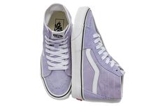 VN0A7Q62ZS0 Purple Heather, Vans Sk8 Hi, Sk8 Hi, Vans Sk8, Stylish Sneakers, Color Theory, High Top, High Tops, Heathers