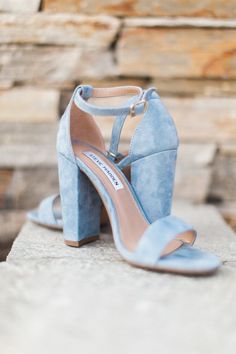 Featured photographer: Sposto Photography; wedding shoes idea Kasut Kahwin, Blue Wedding Shoes, Garden Weddings, Diy Boho, Steve Madden Heels, Shoes Blue