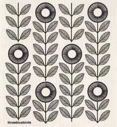 a black and white drawing of flowers on a linen background with the words, interwept