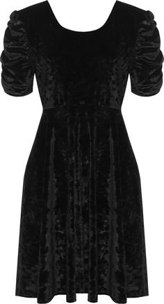 PRICES MAY VARY. Authentic & Original Only From WearAll Length 97cm Cross Detailing Straps At Back Ruched Short Sleeves Flared Swing Fit Crushing over that velour velvet this season and this crushed velour velvet swing dress is the perfect way to wear the trend, designed with a scooped neckline with cross strap details at the back and finished with a flared swing fit and ruched short sleeves. Scooped Neckline, Uk Fashion, The Trend, Cross Straps, Sewing Ideas, Swing Dress, Special Features, Short Sleeves, Velvet