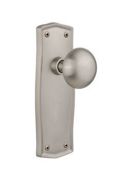 an image of a door handle with a ball on the front and bottom part of it