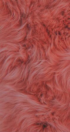 an animal fur texture is shown in red