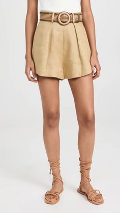 Zimmermann August Tuck Shorts | Shopbop Vacation Capsule, Italy Vacation, New Arrivals, Italy, Free Shipping