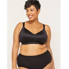 Brand New With Tags! New Plus Size Full Coverage Smooth No Wire Bra Black This Full-Coverage Bra Will Be Your New Favorite Essential! Featuring Soft, Smooth And Seamless Fabric For A Sleek Finish All Day Long. The No-Wire Design Provides An Ultra-Comfortable Fit With Wide, Cushioned And Adjustable Straps. Lightly Lined Foam Cups And Hook-And-Eye Closure. U-Shaped Back. 83% Nylon | 17% Spandex Black Shapewear Nursing Bra, Wire Bra, Front Closure Bra, Wire Design, Red Bra, Nude Bra, Foam Cups, Full Coverage Bra, Racerback Bra